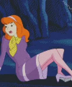 Daphne Blake Scooby Doo Diamond Painting