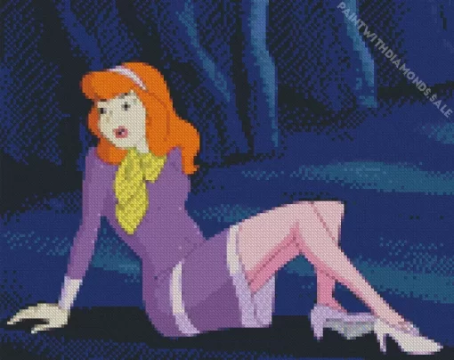 Daphne Blake Scooby Doo Diamond Painting