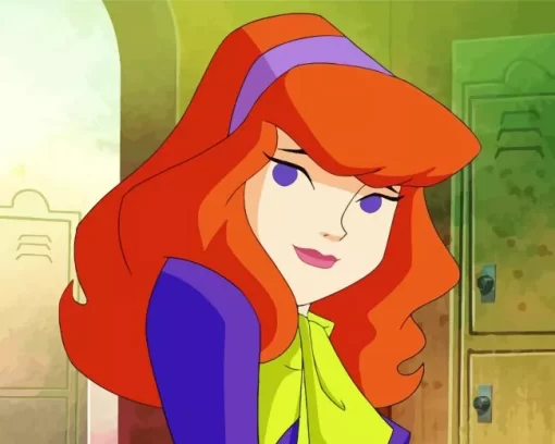 Daphne Blake Scooby Doo Character Diamond Painting