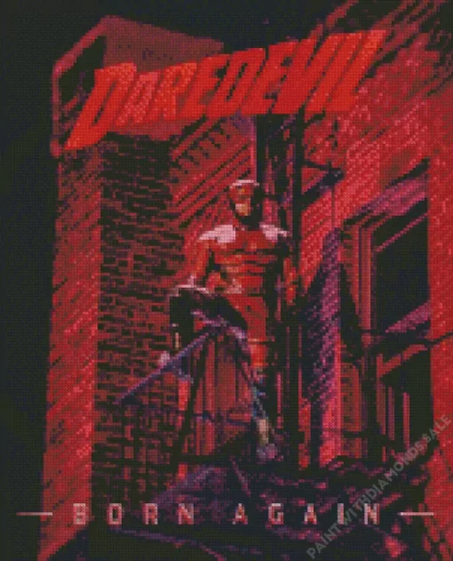 Daredevil Born Again marvel Diamond Paintings