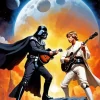 Darth Vader And Luke Playing Guitar diamond dotz