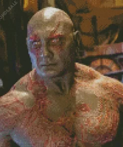 Dave Bautista Guardians Of The Galaxy Diamond Painting