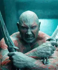 Dave Bautista In Guardians Of The Galaxy Diamond Painting