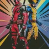 Deadpool and wolverine Diamond Paintings