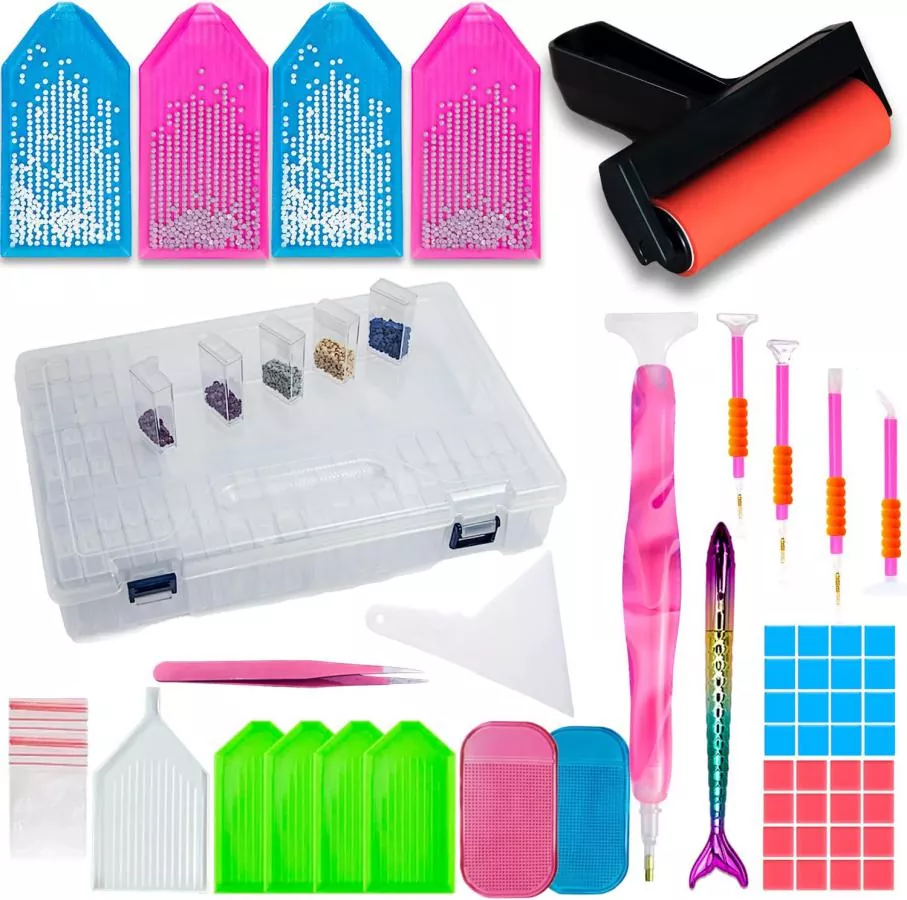 Essential Tools and Supplies Diamond Painting