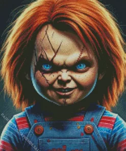 Doll Chucky Diamond Dotz