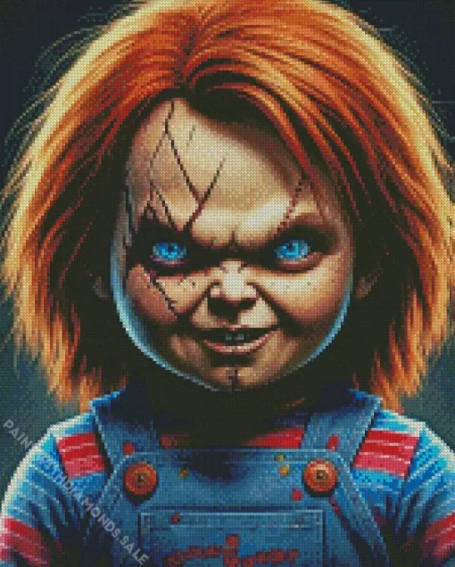 Doll Chucky Diamond Dotz