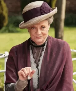 Downton Abbey Maggie Smith Diamond Painting