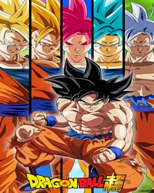 Dragon Ball Super Diamond Paintings