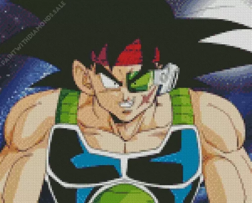 Dragon Ball Z Bardock Diamond Dotz