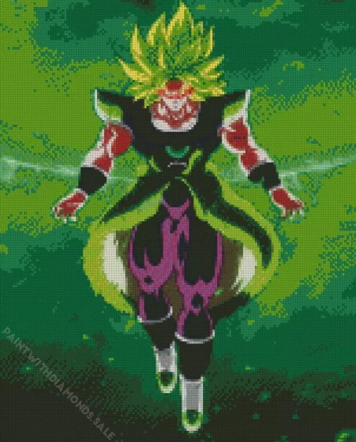 Dragon Ball Z Broly Diamond Dotz