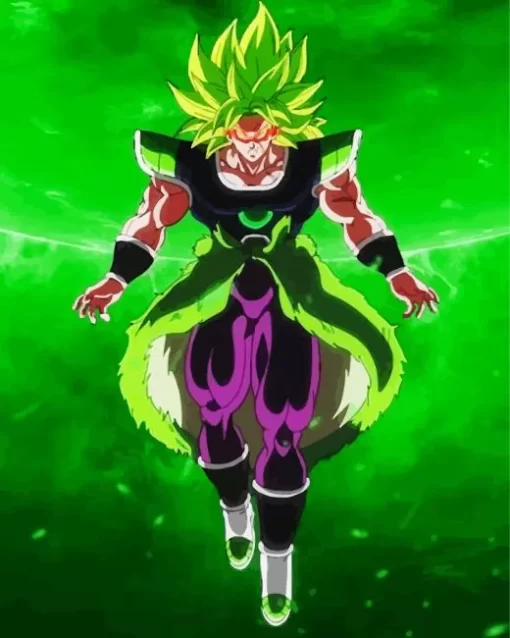 Dragon Ball Z Broly Diamond Paintings