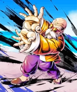 Dragon Ball Z Master Roshi Diamond Paintings