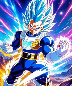 Dragon Ball Z Vegeta Diamond Paintings