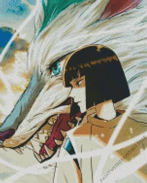 Dragon Haku Spirited Away Diamond Dotz