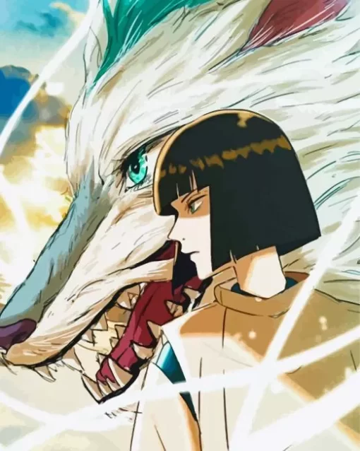 Dragon Haku Spirited Away Diamond Paints