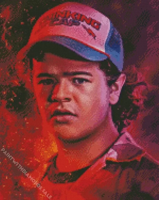 Dustin Henderson Stranger Things Diamond By Numbers