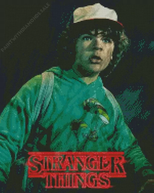 Dustin Henderson Stranger Things Serie Diamond By Numbers