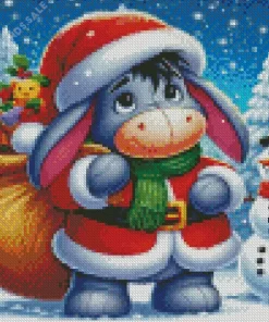 Eeyore Christmas Diamond Paintings