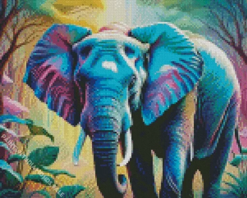 Elephant Animal Diamond Painting