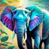 Elephant Animal Diamond Painting