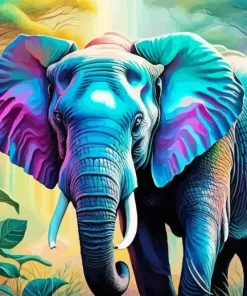 Elephant Animal Diamond Painting