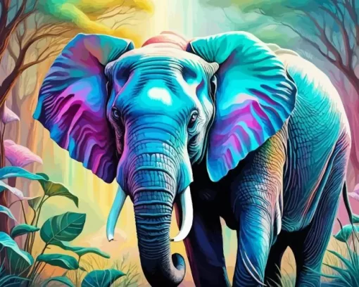 Elephant Animal Diamond Painting