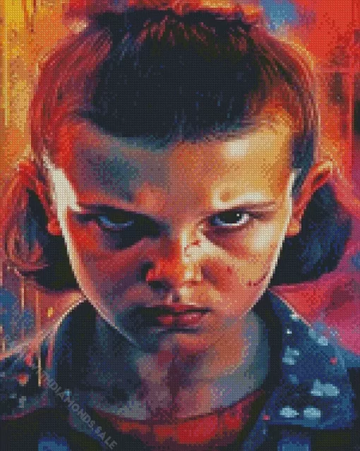 Eleven Stranger Things Serie Diamond By Numbers