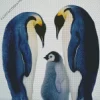 Emperor Penguins Bird Diamond Painting