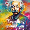 Everything Around You Is Numbers Quote Diamond Painting