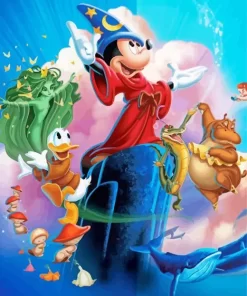 Fantasia Mickey Mouse And Friends Diamond Painting