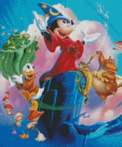 Fantasia Mickey Mouse And Friends Diamond Painting