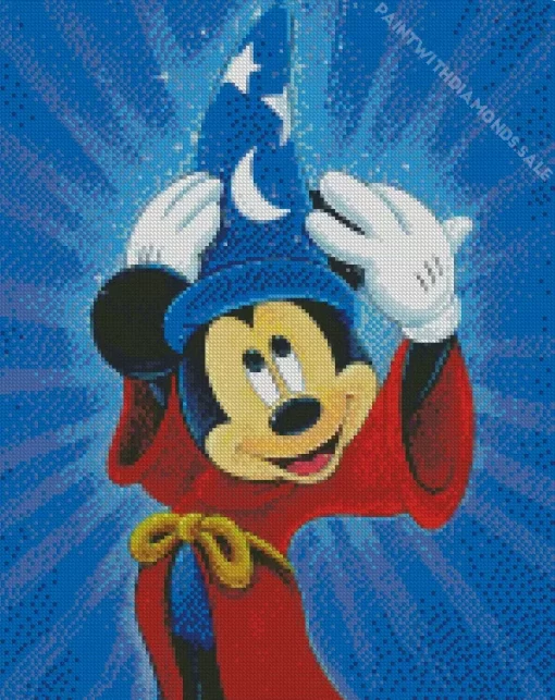 Fantasia Mickey Mouse Diamond Painting