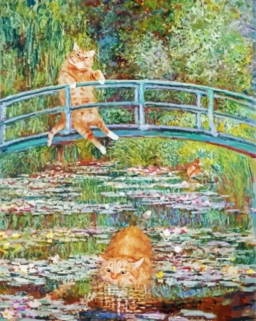 Fat Cats Diamond Paintings