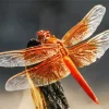 Flame Skimmer Dragonfly Diamond Painting