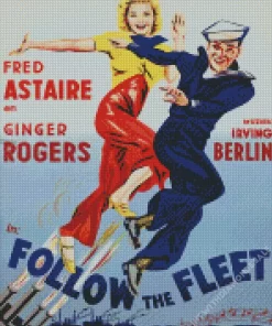 Follow The Fleet Lucille Ball Diamond Painting