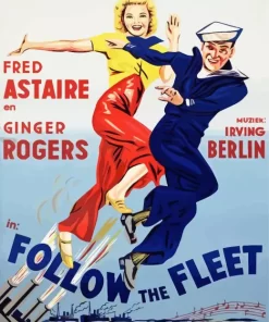 Follow The Fleet Lucille Ball Diamond Painting