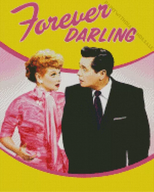 Forever Darling Mame Lucille Ball Diamond Painting