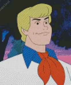 Fred Jones Scooby Doo Diamond Painting