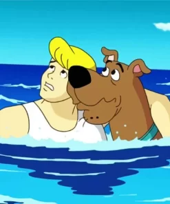 Fred Jones And Scooby Doo Diamond Painting