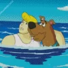 Fred Jones And Scooby Doo Diamond Painting