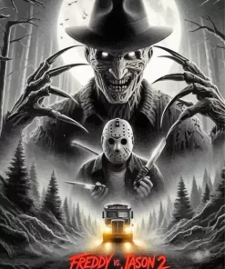 Freddy Vs Jason Poster Diamond Paintings