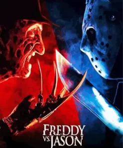 Freddy vs Jason Diamond Paintings