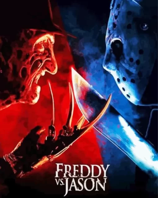 Freddy vs Jason Diamond Paintings