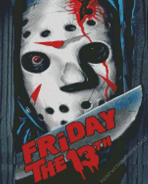 Friday The 13th Jason Voorhees Diamond Dotz