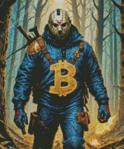 Friday The 13th Jason Voorhees Movie Diamond Dotz