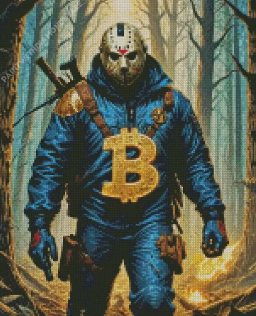 Friday The 13th Jason Voorhees Movie Diamond Dotz