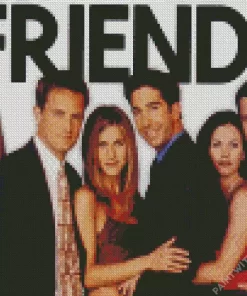 Friends Serie Poster Diamond Dotz