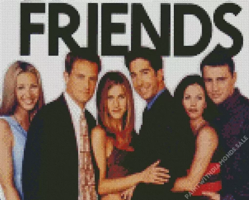 Friends Serie Poster Diamond Dotz