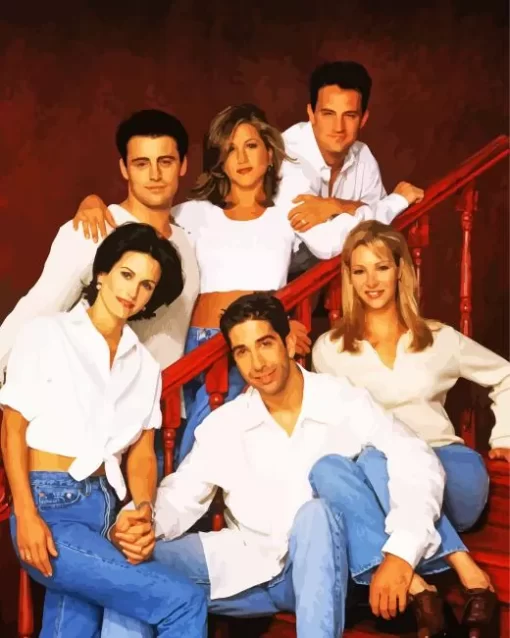 Friends Sitcom Cast Diamond Paints